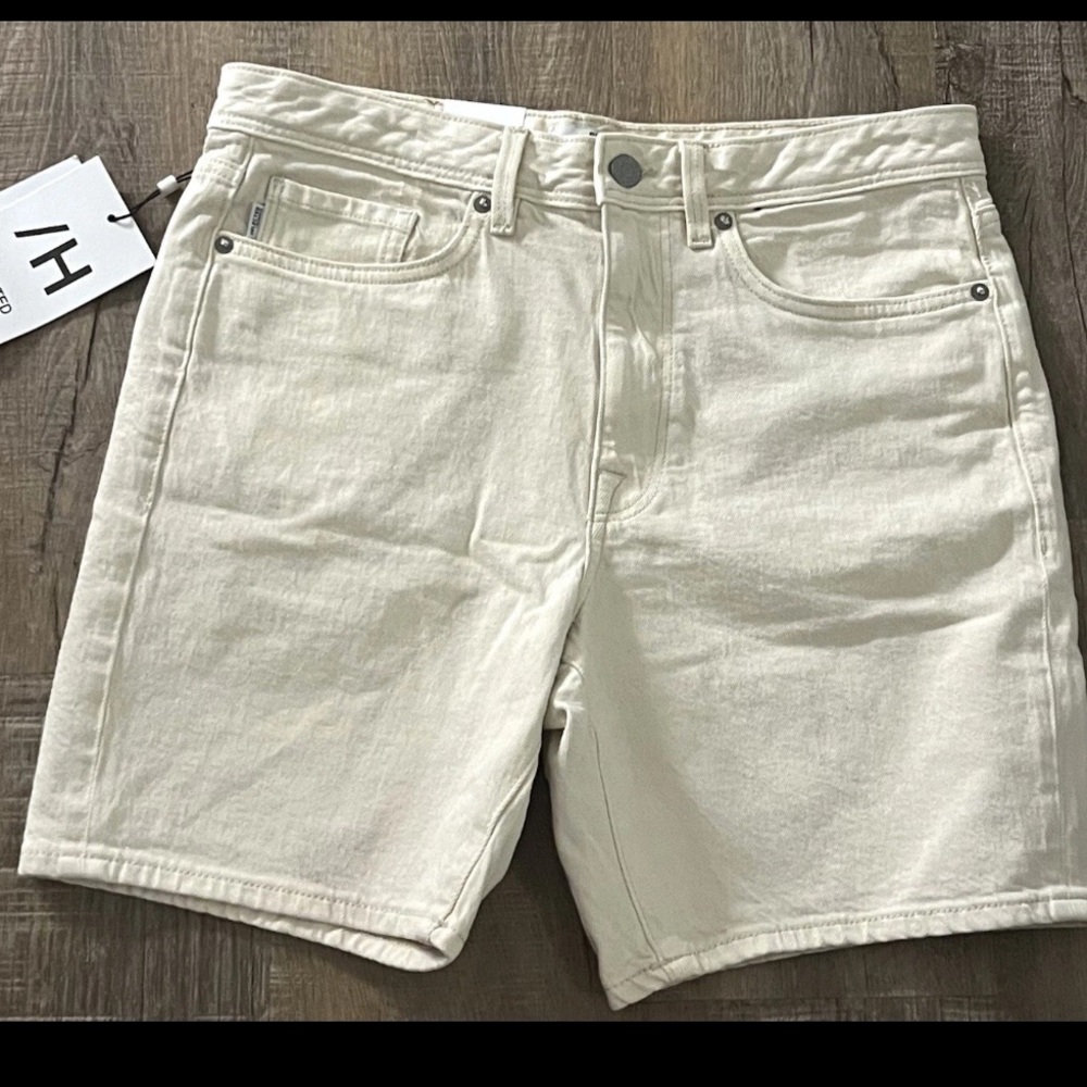 Nwt selected Holmes Men's small tan Shorts organic cotton chino